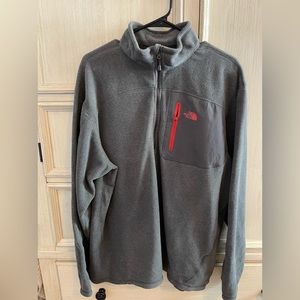 North Face Quarter-zip Fleece Pullover